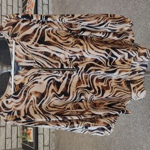 Bold Elements Animal Print Top